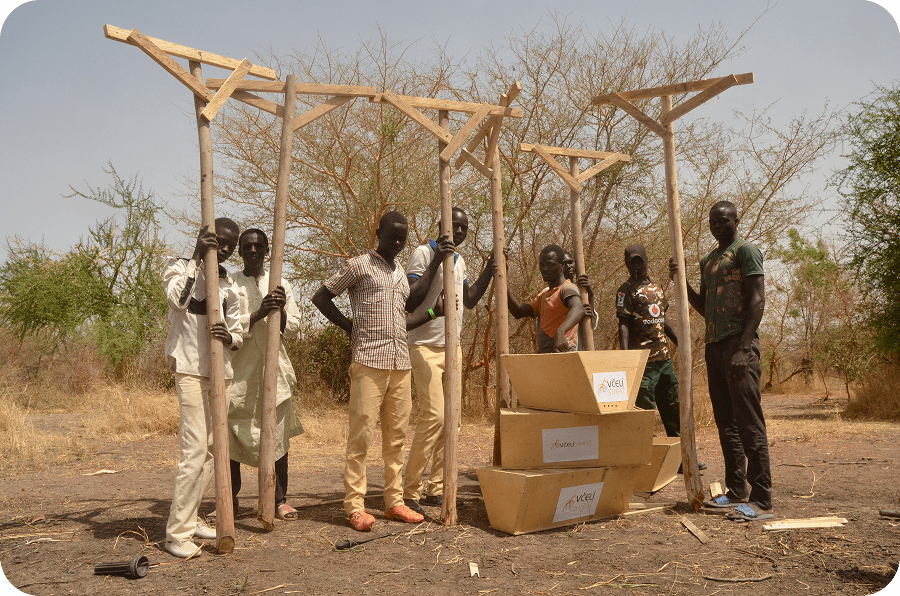 Projekt na ochranu polí v Kamerunu