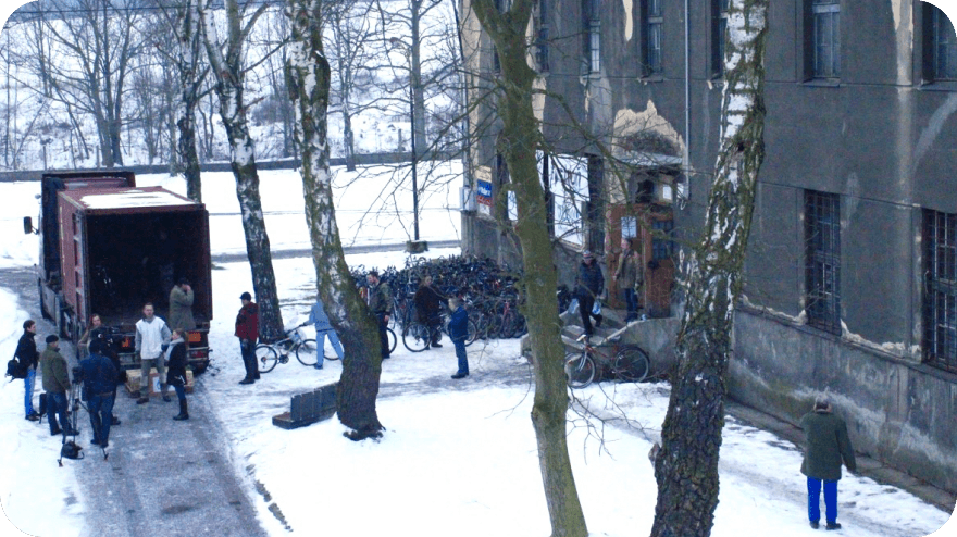 Další zásilka horských kol