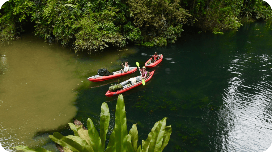Poznáváme periferii rezervace Tsoulou v Kongu a čistou řeku D'Jatza