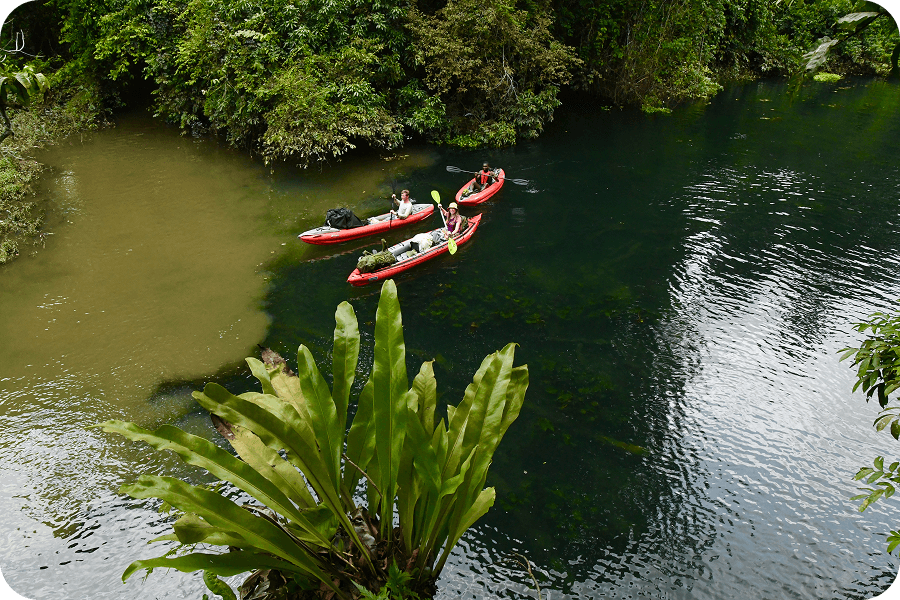 Poznáváme periferii rezervace Tsoulou v Kongu a čistou řeku D'Jatza